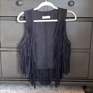 Sassy Fringe Vest A&F